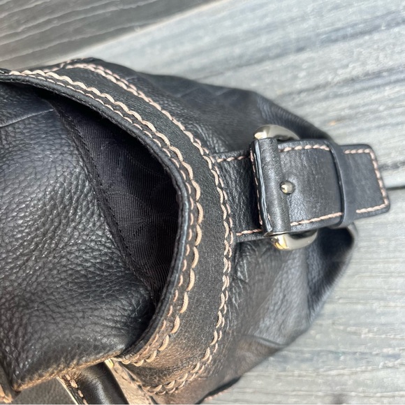 Fossil vintage black leather handbag - Picture 11 of 11